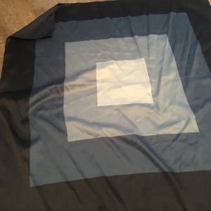 Beautiful Blue Scarf from Italy